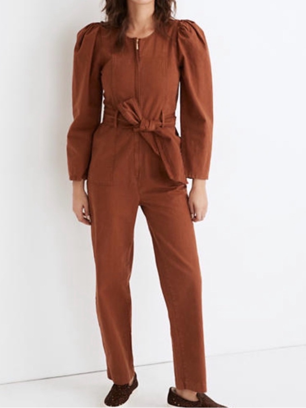 Baum und Pferdgarten Noralee
Jumpsuit Size 38 8 Orange Cotton/ Linen
